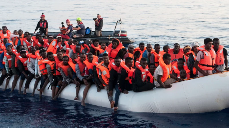 Dozens of People rescued in dramatic Italian shipwreck operation