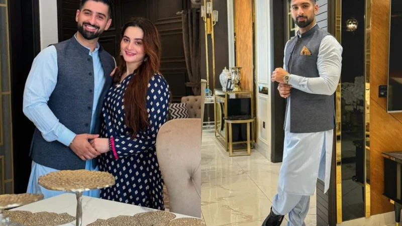 Eid ul Adha 2024: Aiman Khan and Muneeb Butt shares captivating pictures