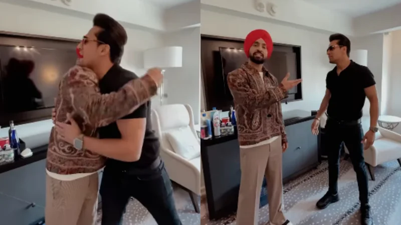 Diljit Dosanjh, Momin Saqib team up to promote 'Jatt and Juliet 3'