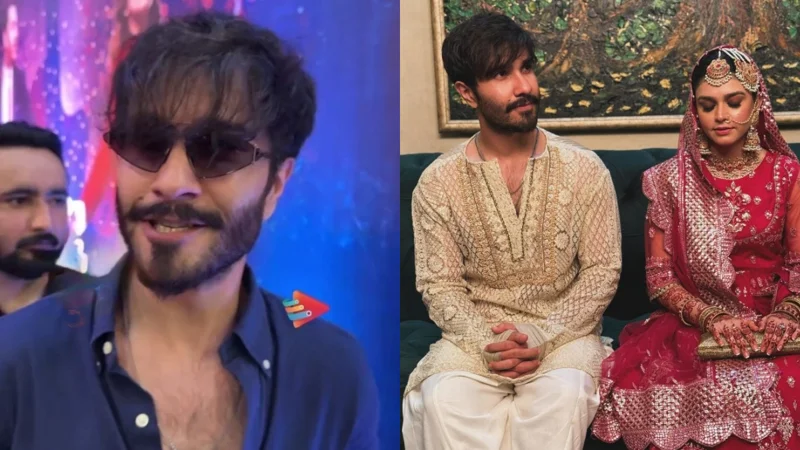Feroze Khan's first post-marriage interview said 'Marriage Is a beautiful journey'’