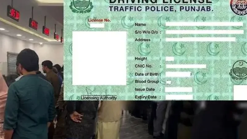 Lahore Driving License Test Latest Update: Check Here