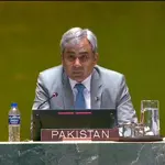 Mohsin addresses UN chiefs of police summit, stresses int’l cooperation