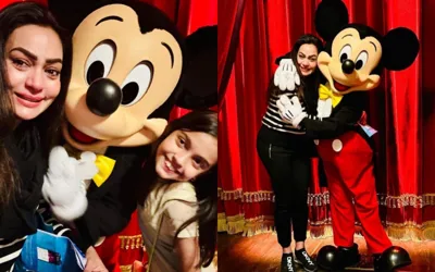 Sadia Imam's emotional moment at Disneyland Paris