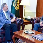 Dar meets US, Saudi ambassadors