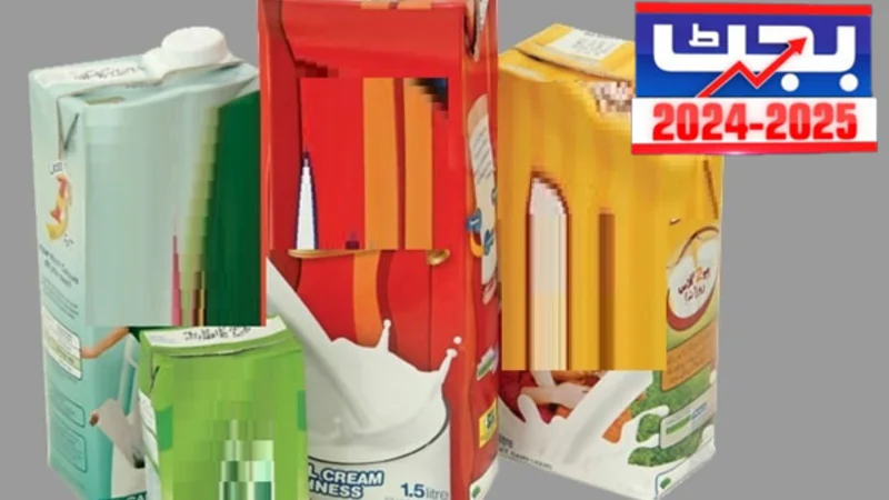250ml, 1000ml packaged milk new prices in Pakistan from July 2024