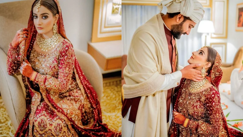 Actress Sana Nadir's Photos From Her Baraat Ceremony Go Viral