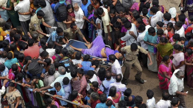 Dozens killed in tragic crush at religious event in India