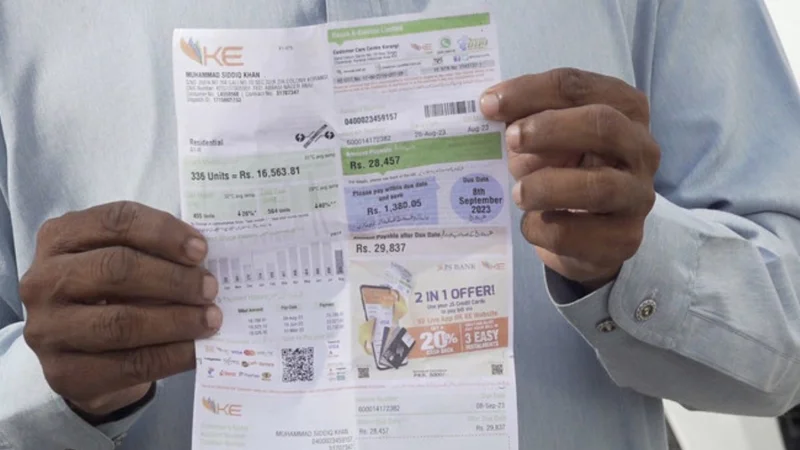 New electricity bills