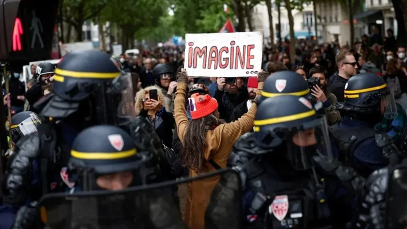 France increased police deployment to prevent post-election troubles