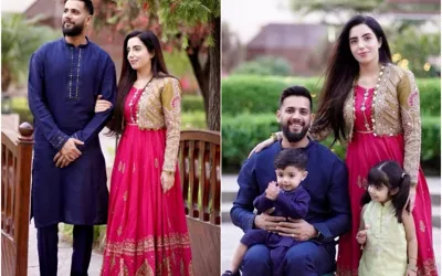 Imad Wasim Delights Fans with Family Photos from USA