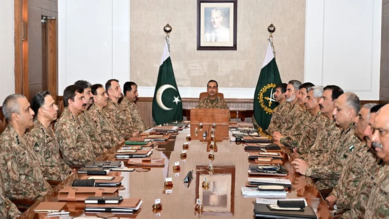 Corps Commanders discuss various aspects of Operation Azm-e-Istehkam