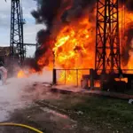 Ukraine air strike causes power outage for 100,000 people