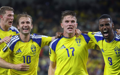 Sweden beat five past Tunisia in World Cup opener