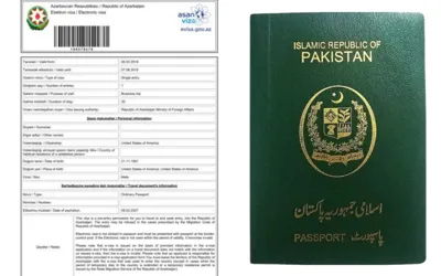 Azerbaijan visit visa latest fee in Pakistan - July 2024