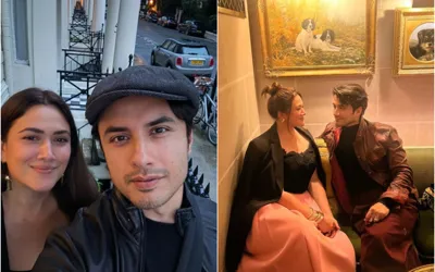 Ali Zafar and Ayesha Fazli share couple goals pictures from London