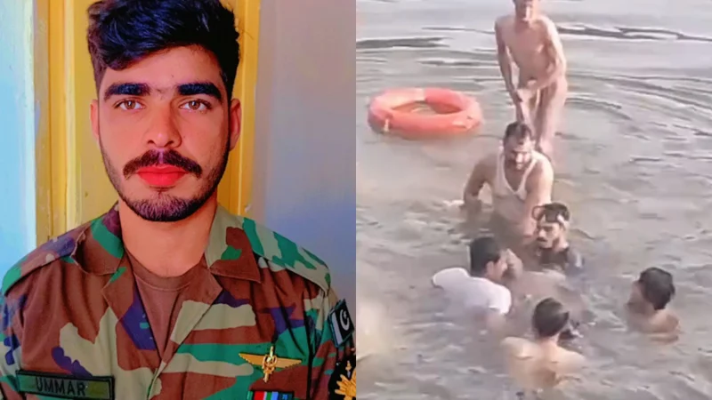Pak Navy SSG Commando recovers body of drowned boy
