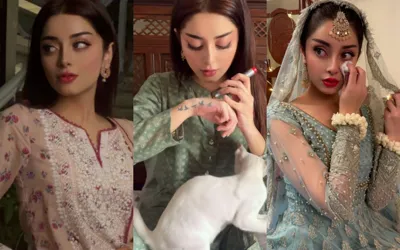 Alizeh Shah shares her upcoming drama BTS pictures