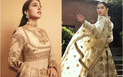 Mahira Khan and Sara Ali Khan Shine in Matching Couture