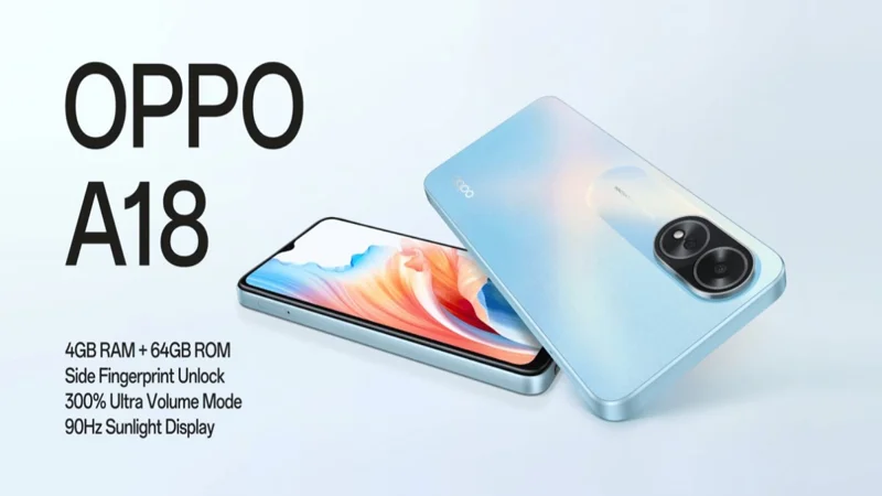 Oppo A18 price in Pakistan - July 2024