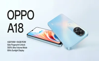 Oppo A18 price in Pakistan - July 2024