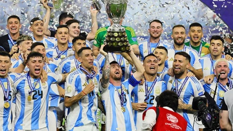 Argentina thumps Colombia to clinch 16th Copa America title