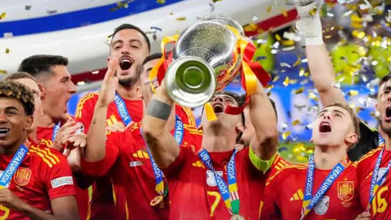 Spain wins Euro 2024 final after defeating England by 2-1