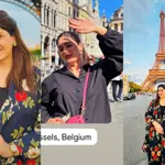 Aroosa Khan captures stunning photos at the Eiffel Tower in Paris