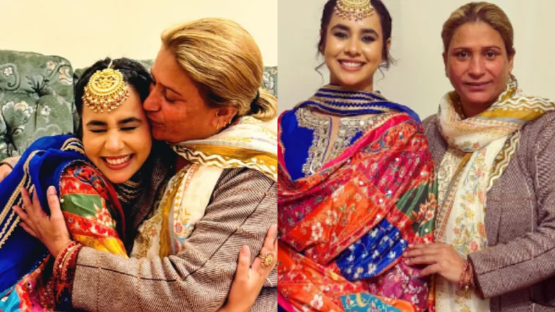 Sunanda Sharma Overjoyed to Meet Legendary Naseebo Lal