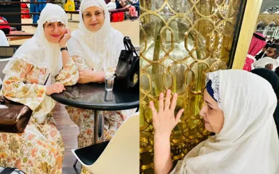 Saba Faisal and Sadia Faisal’s heartfelt Umrah journey
