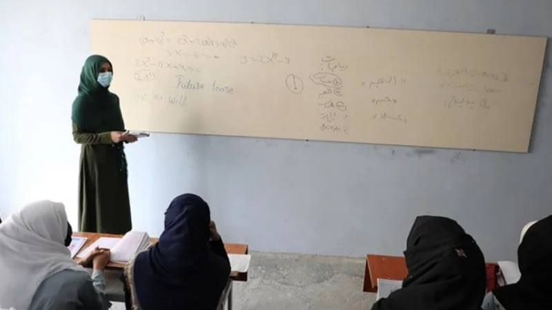 Afghan teachers face mental and financial strain due to Taliban’s ban on girls’ education