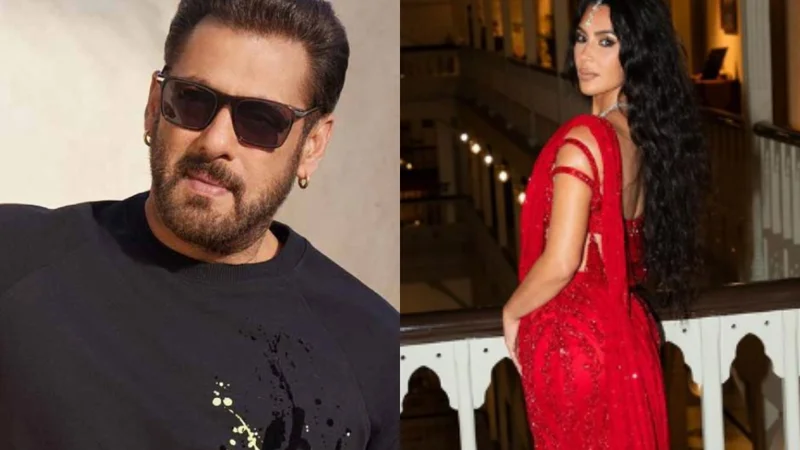 Salman Khan Gives Unforgettable Stare to Kim Kardashian, Sparks Online Reactions