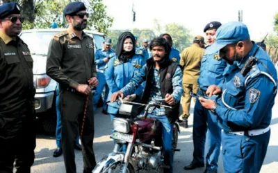 Punjab introduces modern traffic challan system