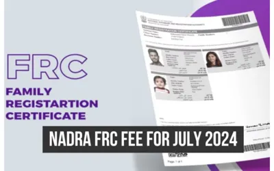 Latest FRC fee for marriage registration starting July 2024