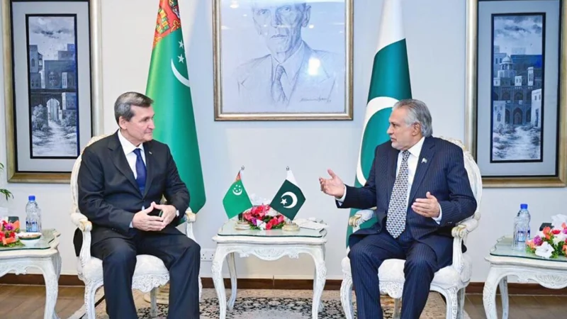 Pakistan, Turkmenistan agree for enhanced high-level dialogue, exchanges