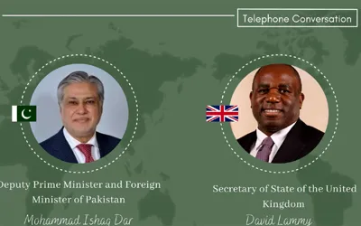 Dar, Lammy forge strategy to boost Pak-UK relations
