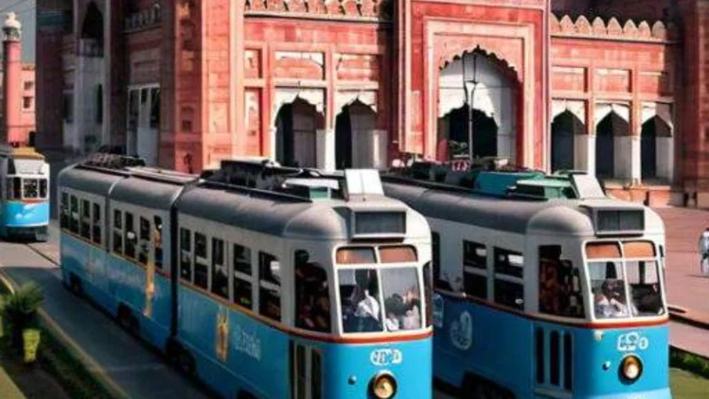 Lahore gets its first tram service, connects key areas