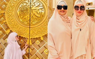 Saba Faisal and Sadia Faisal share spiritual journey in “Madinah Munawarrah”