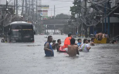 Marcos calls out climate change for recent Fatal flooding in Manila