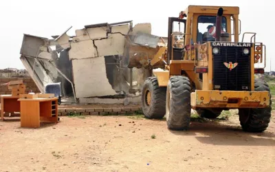 LDA demolishes infrastructure of illegal housing schemes in Lahore