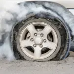 Dubai Police share safety guidelines to handle tyre burst while driving