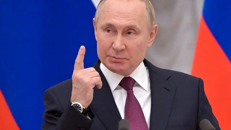 Putin claims that Russia will 'intensify' his attacks on Ukraine