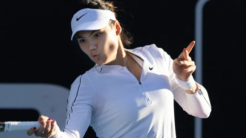 Emma Raducanu wins the first match after coming from long hiatus