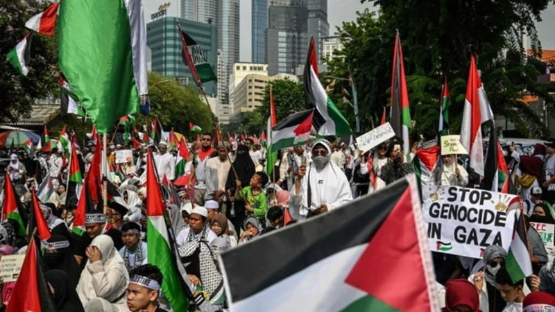Indonesian people supports for South Africa's Genocide Case against Israel
