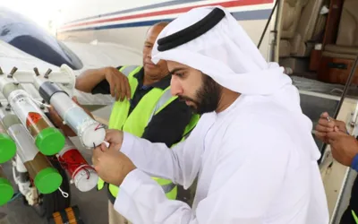 UAE Begins First Cloud Seeding Of 2024
