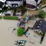 Britain hit by flooding due to heavy rain