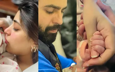 Urwa Hocane and Farhan Saeed welcome their first baby girl
