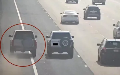 Hard shoulder hazard: Overtaking fools risk lives and Dh1,000 fines