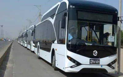 Pakistan Receives 160 Luxuary Electric Buses From China