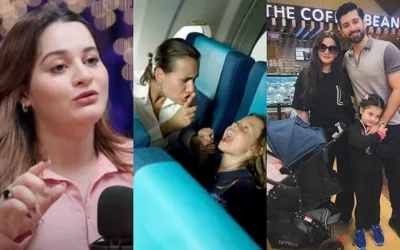 Aiman Khan advises parents on how to handle children on flights