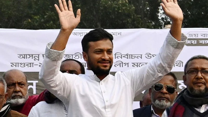 WATCH: Viral video casts shadow over Shakib Al Hasan's election win